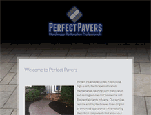 Tablet Screenshot of perfectpaversme.com